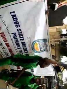Lagos Model Primary School Students Kept Waiting to Present Winning Cup at Secretary’s Office