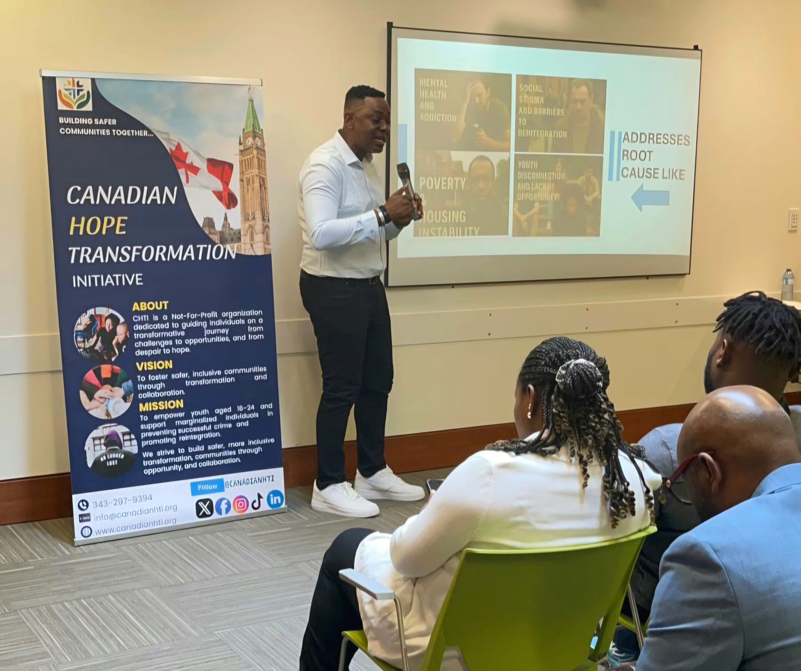 CHTI calls for community involvement in crime prevention, reintegration