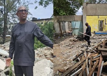 ‘All we know about your brother’s house demolition’— Lagos State govt sympathizes Peter Obi