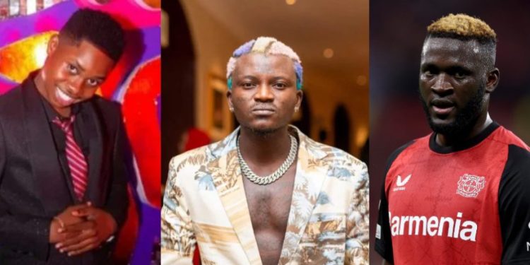 Red-Hot Super Eagles Striker Risks Trouble With Controversial Singer, Portable