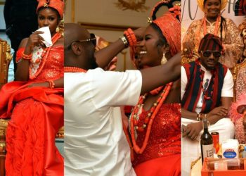 Photos from 2Face Idibia’s traditional wedding to Hon. Natasha trend