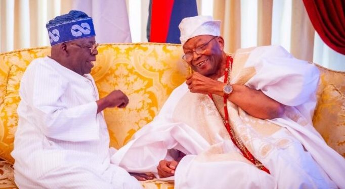 Tinubu mourns Awujale of Ijebu