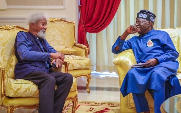 Tinubu celebrates Wole Soyinka at 91