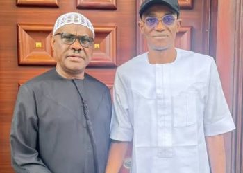 LP factional chair, Abure visits Wike, held closed door meeting