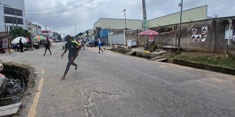 Why Some Lagos Youths Chose Football Over Voting During LG Polls