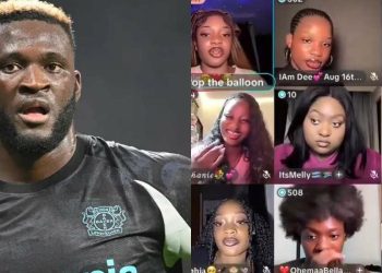 Super Eagles’ striker billed N50k during matchmaking live session