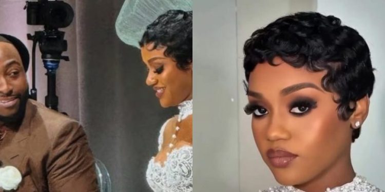 Davido Agrees With Post Warning Women About Copying Chioma’s Wedding Hairstyle