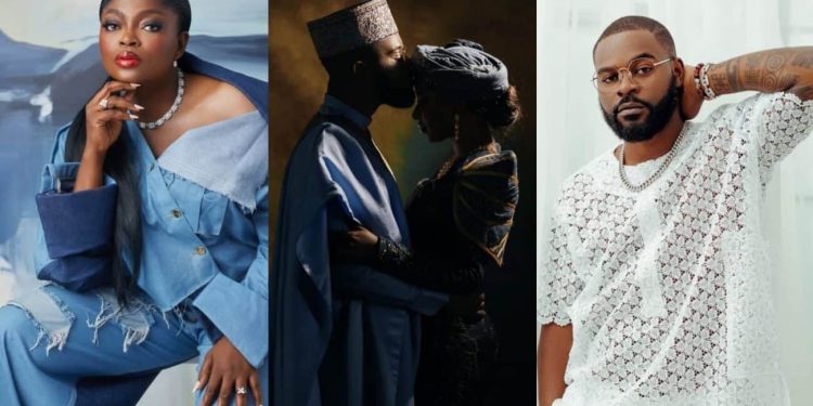 Actress Funke Akindele ‘mad’ at Falz, reveals reason