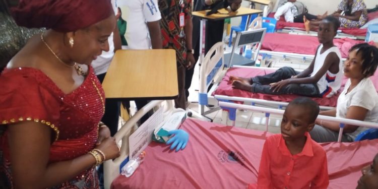 200 patients get medical bills paid as Mrs. Soludo turns 55