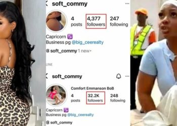 Power of bo*bs! Viral Ibom Air passenger gains eye popping social media followers within 24 hours of prison release