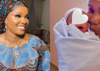 Actress Iyabo Ojo celebrates grandson’s birth, do giveaway to mothers