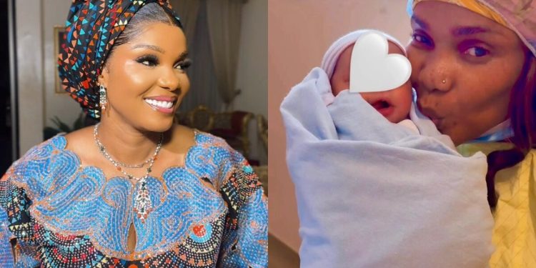 Actress Iyabo Ojo celebrates grandson’s birth, do giveaway to mothers