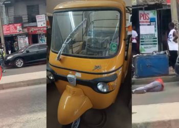 Keke rider allegedly left in coma after assault by task force official in Ajah over ridiculous bribe