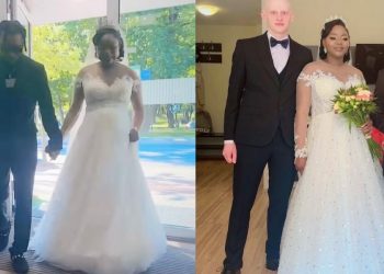 Singer Oritsefemi beams with pride as he walks daughter down the aisle