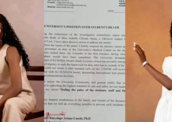 UNIZIK breaks silence on the death of 100-level Law student