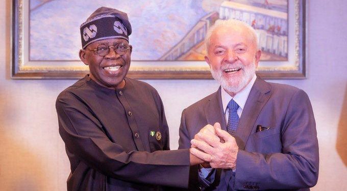 Tinubu Meets Lula, Seeks Stronger Nigeria-Brazil Ties