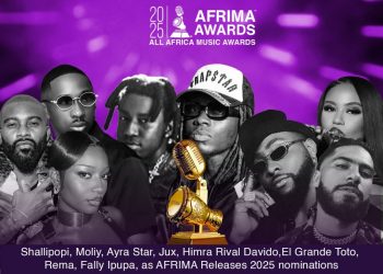 Shallipopi, Moliy Rival Davido, El Grande Toto, Other Stars as AFRIMA Releases 2025 Nominations