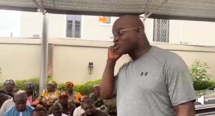 Godfatherism! Ex-Governor Orders Kogi Lawmaker-Elect To Sit On The Floor