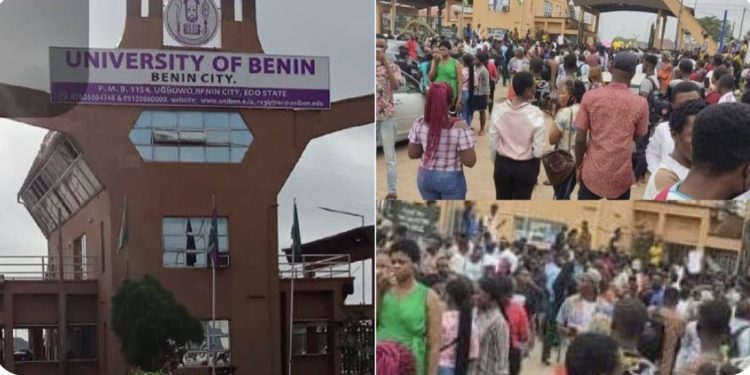 Over 5,000 UNIBEN students face exam ban