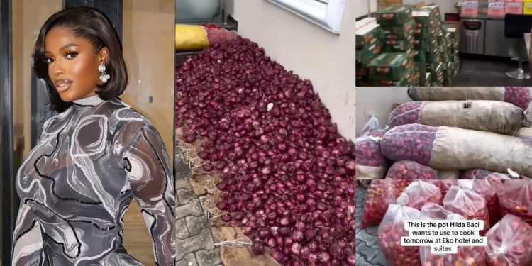 Chef Hilda Baci unveils quantity of ingredients for world’s largest jollof rice