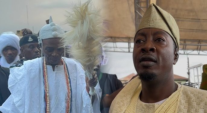 ‘Werey lan fi wo werey’— Fuji star, Taye Currency knocked over choice of music at Olubadan coronation