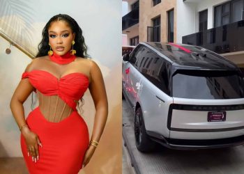 Sexy Nigerian actress, Uche Montana splashes millions on 2025 Range Rover