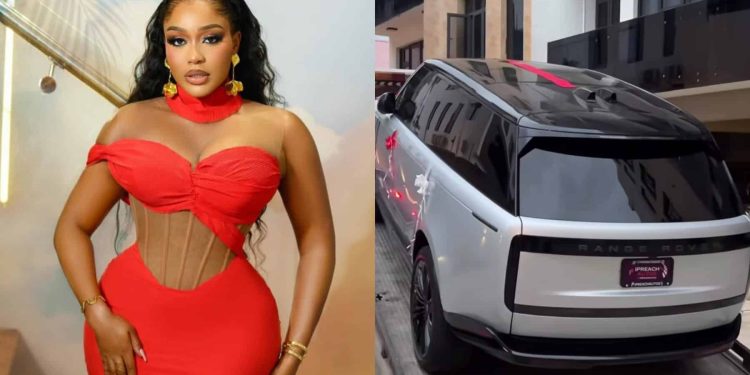 Sexy Nigerian actress, Uche Montana splashes millions on 2025 Range Rover