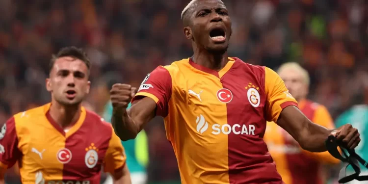 Osimhen fires Galatasaray to famous Champions League win over Liverpool