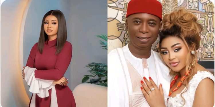 Actress Regina Daniels reportedly moves out of Ned Nwoko’s house…