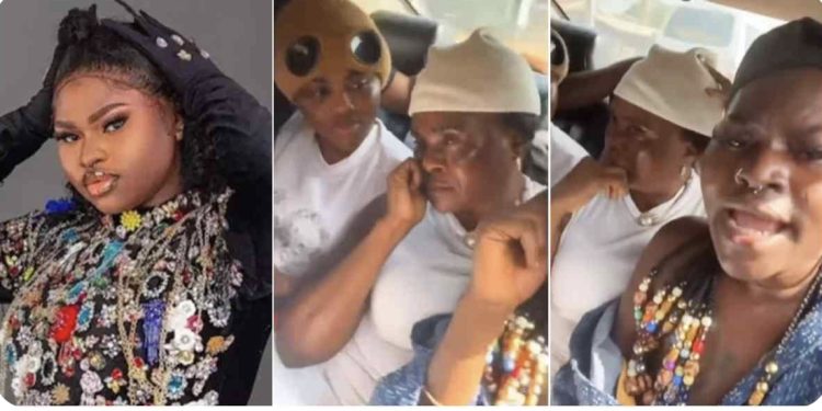 Top Nigerian TikToker picks up mother and daughter for mocking her online