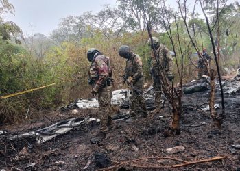 Plane with 12 passengers crashes