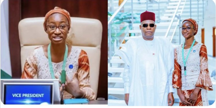 Meet teenager, Joy Ogah who became Nigeria’s vice president for a day