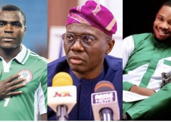 Ex-Super Eagles striker knocked for threatening Gov. Sanwo-Olu