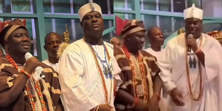 Ooni of Ife, Alaafin of Oyo supremacy battle lingers as monarchs create scene over microphone
