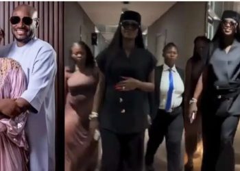 2face Idibia’s new wife, Hon. Natasha set to welcome first child