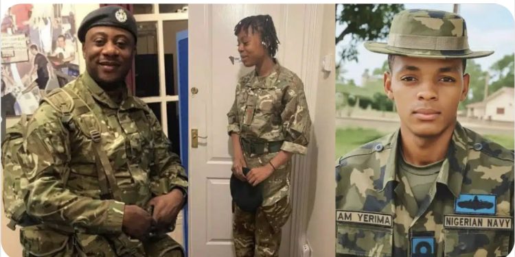 “Marry my daughter” – US-Based Nigerian soldier sends marriage proposal to Lt. Yerima after viral confrontation