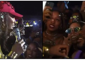 How married man denies wife at Brazil concert over sexy Nigerian singer, Tems
