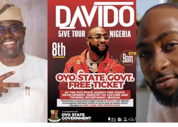 “Our surprise package for Davido’s Ibadan concert”— Oyo government
