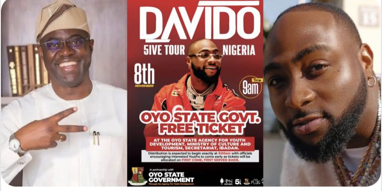 “Our surprise package for Davido’s Ibadan concert”— Oyo government