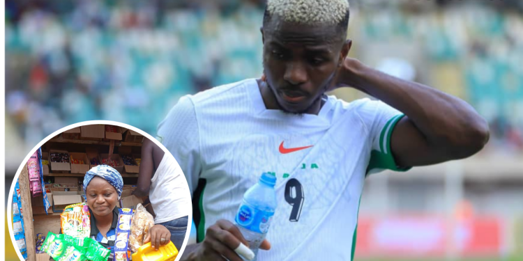 Victor Osimhen donates huge money to Nigerian food vendor battling breast cancer