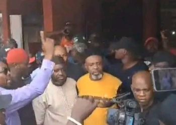 Protest rocks PDP secretariat as Abdulrahman resumes as chairman