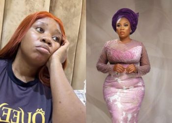 “Olomo kan!”— Actress Wumi Toriola reacts after a troll mocked her for being a single mother