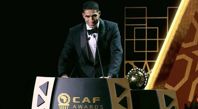 CAF Awards: Nnadozie, Falcons shine as Hakimi crowned king of Africa