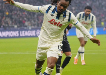 Lookman scores, produces assist in Atalanta’s big win at Frankfurt