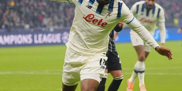 Lookman scores, produces assist in Atalanta’s big win at Frankfurt