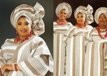 Drama as actress Laide Bakare reveals her real age in lovely photos
