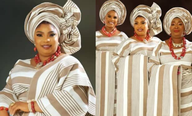 Drama as actress Laide Bakare reveals her real age in lovely photos