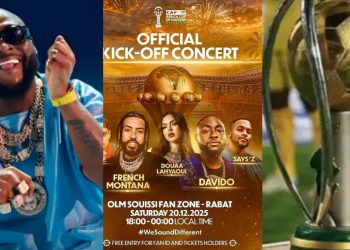 Davido to headline star‑studded AFCON 2025 kick‑off concert in Morocco