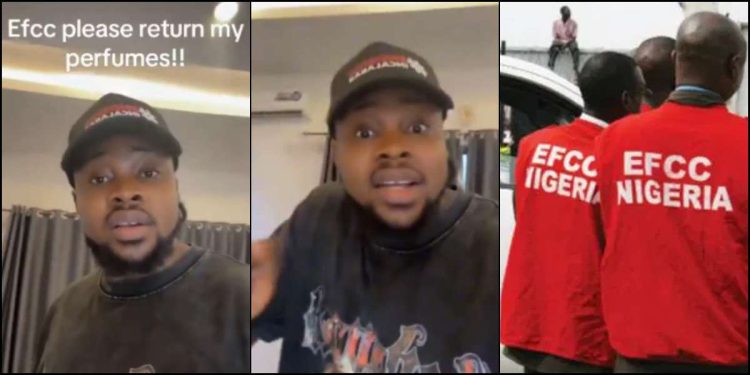 Man accuses EFCC of looting personal belongings during raid