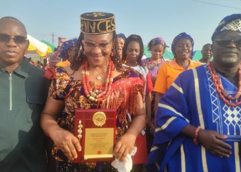 Badagry Ohanaeze Ndigbo honours Princess Obi-Onwu with award